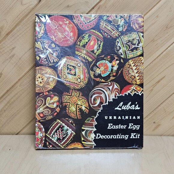 Lubas Ukrainian Easter Egg Decorating Kit Holiday Spring Hunt Colorful - Picture 1 of 3